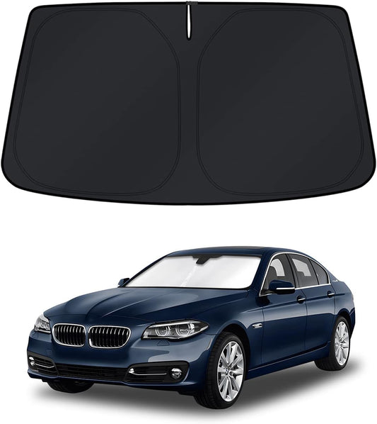 KUST Windshield Sun Shade for BMW 5 Series G30 G31 2017-2023 Window Shade Sun Visor Cover Foldable Blocks UV Rays Keep Your Car Cooler