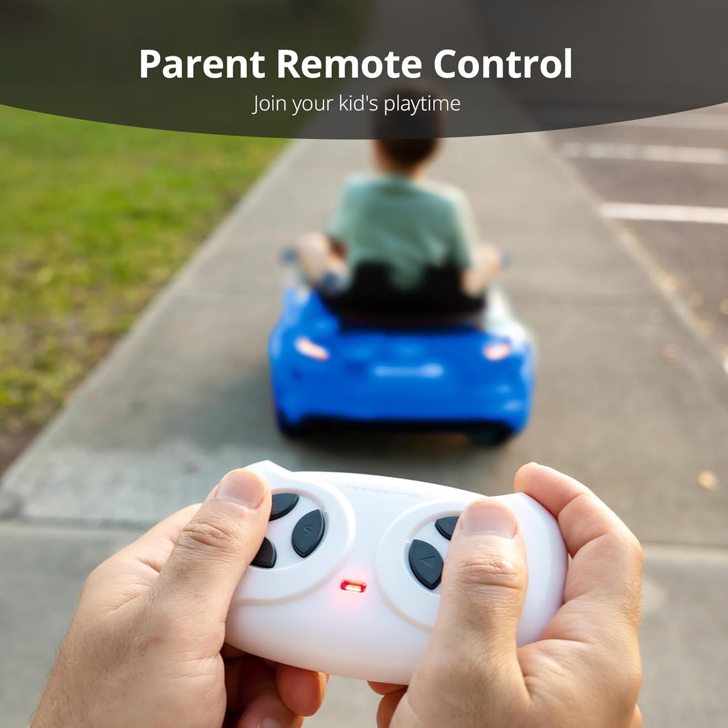 Electric Ride on Car for Kids, Licensed Audi 12V 7Ah Kids Ride-on Toy for Toddlers 3-5 Year Old with Remote, Bluetooth - Dark Blue