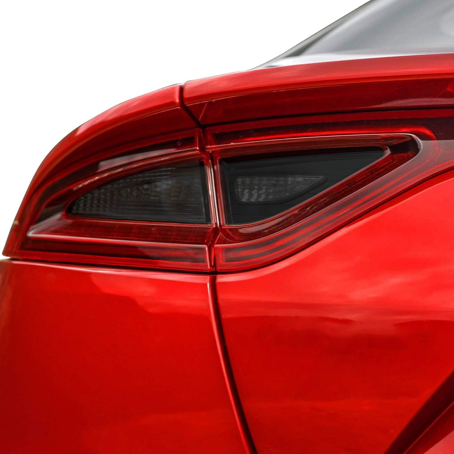 BOGAR TECH DESIGNS Tail Light Precut Tint Kit Compatible with and Fits Kia Stinger 2018-2021, Dark