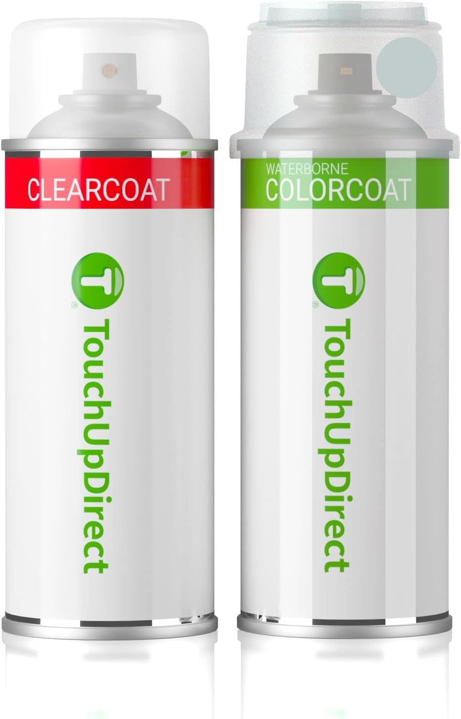 TouchUpDirect 6X3 Lunar Rock Compatible with Toyota Exact Match Touch Up Paint Aerosol - Essential Kit