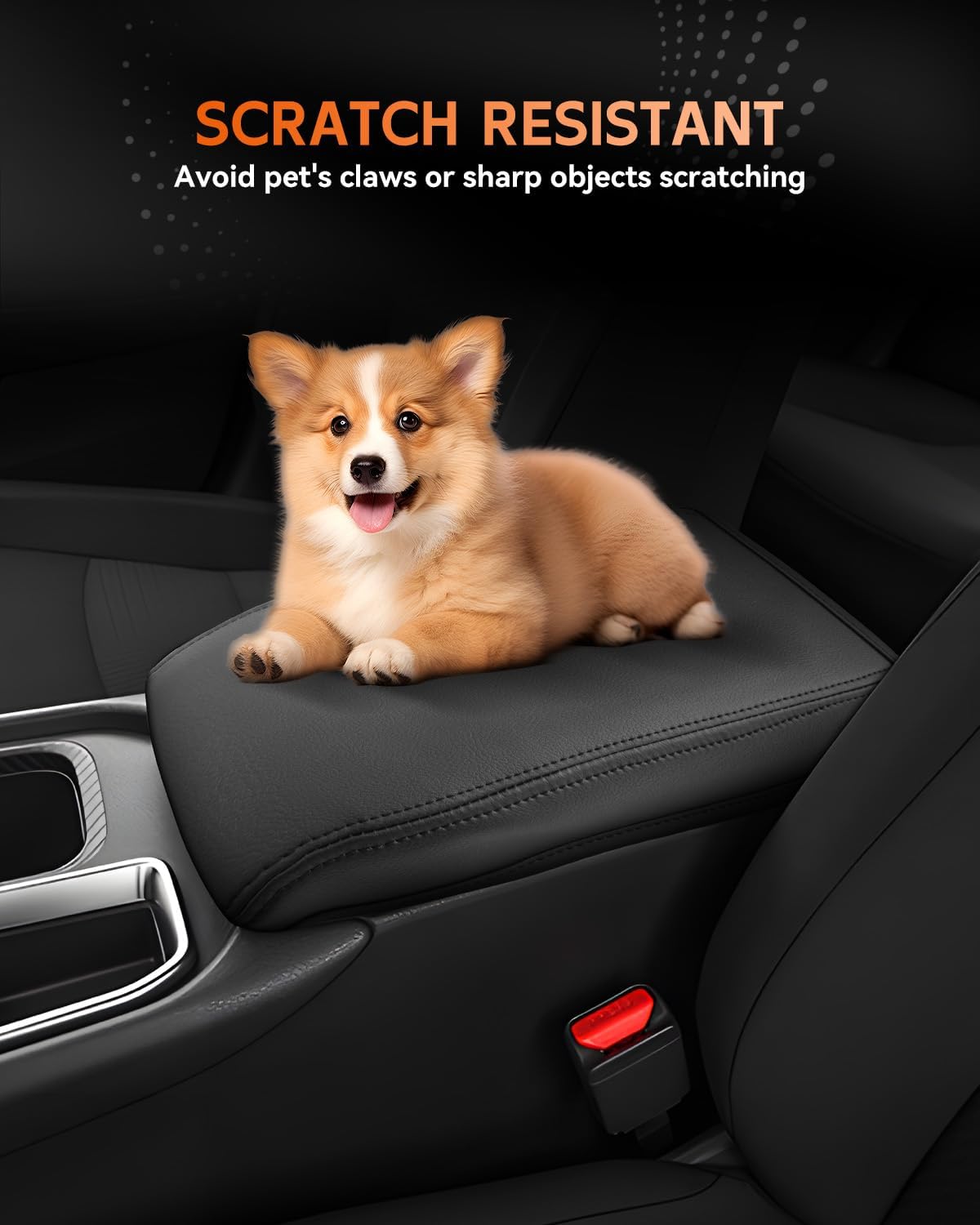 CDEFG for Nissan Sentra 2020-2025 Center Console Cover Armrest Box Cover for Sentra (S, SV, SR) 2020 2021 2022 2023 2024 2025 Accessories Console Arm Rest Protector