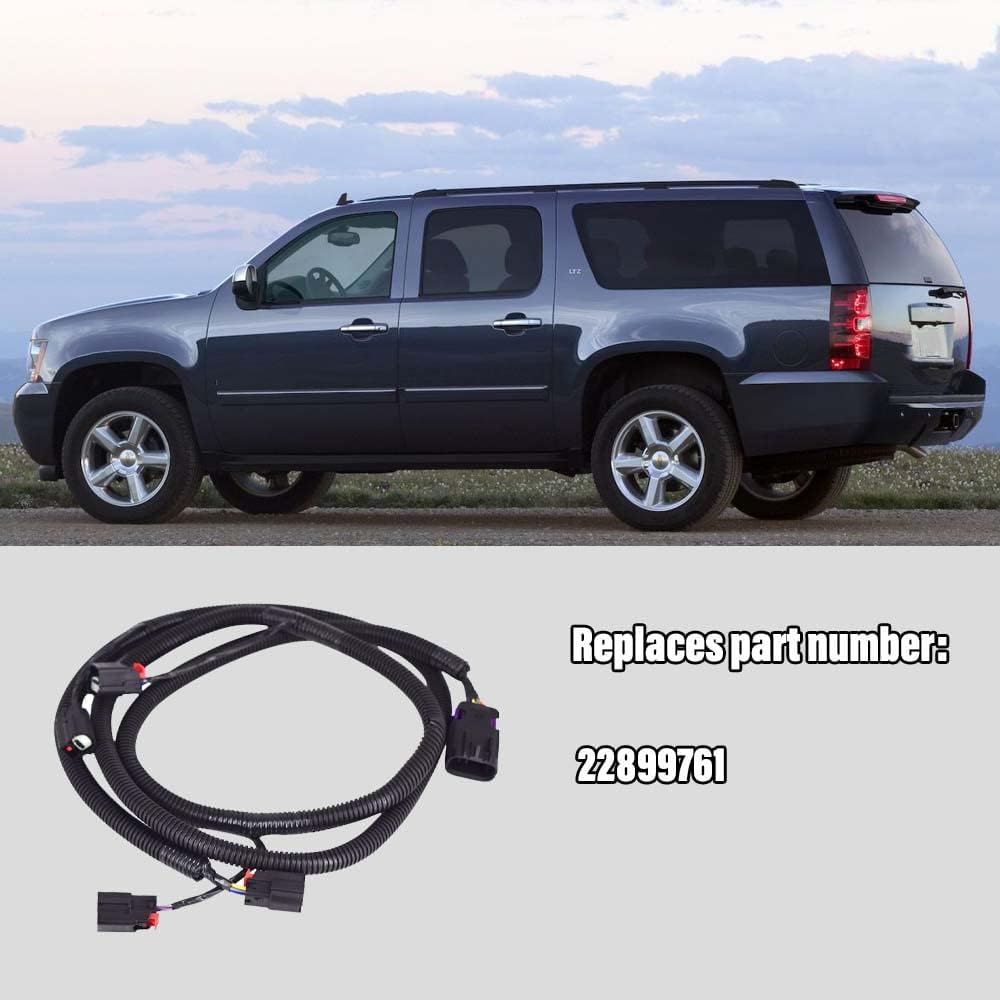 Rear Back Up Sensor Wire Harness Fits for Chevy Suburban Tahoe GMC Yukon Replaces 22899761