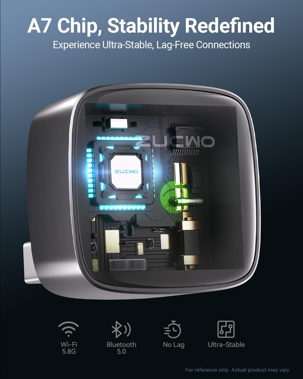 Mini Wireless CarPlay Adapter for Carplay and Android Auto 2-in-1 Mini USB Design for Cars, Plug and Play Converts Wired to Wireless CarPlay for iOS10+/Android 11+, Black