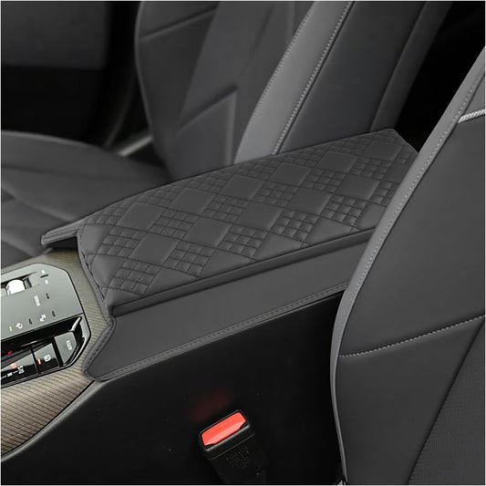 SXCY for 2025 BMW X3 Armrest Cover Pad for 2025 BMW X3 (30 / M50 xDrive) Accessories 2025 X3 Center Console Cover 2025 X3 Middle Console Cover Add Soft Cotton Cushion (Added-Pad)
