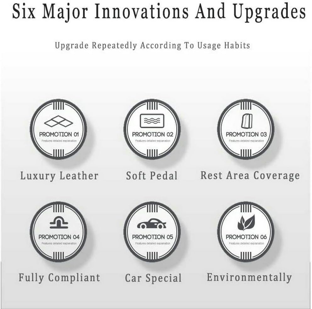 TAHALICustom Colors Car Floor Mats Black Pink for 99.9% Sedan SUV Sports， All-Weather Liners Car Floor mat，Luxury Leather Automotive Floor Mats (White-,3D Floor Mats)