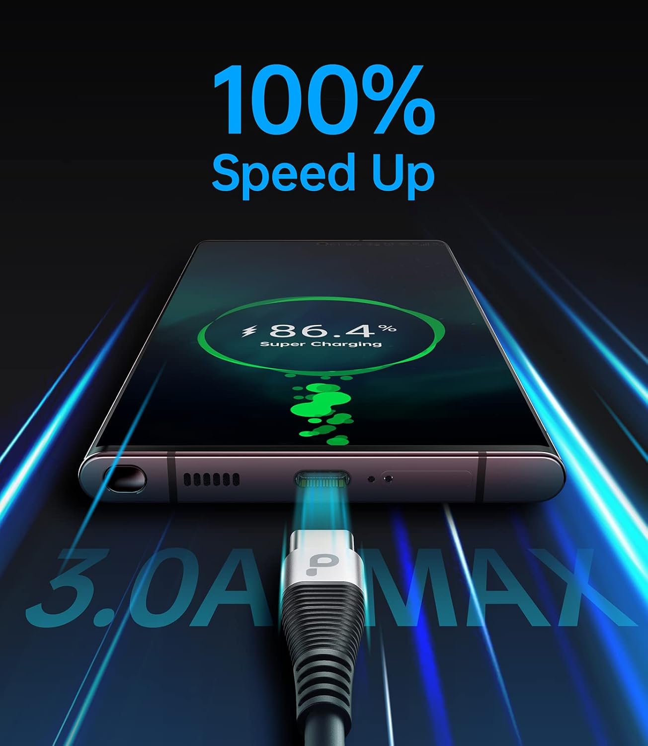 USB C Cable 3A Fast Charging 5FT Coiled USBC to USBC Charger Cable for Car, Short USB Type C Cord for iPhone 16/15/Pro/Plus/Pro Max/Samsung Galaxy S23, Compatible All Type C Devices-2Pack