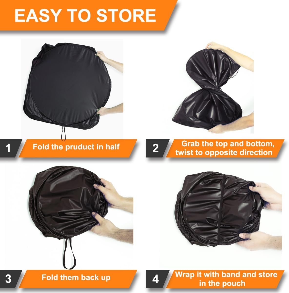 Gven Sunshade for Car Windshield with Tropical Palm Tree Design- UV Protection& Heat Blocking Sunshade for Cars Sedan SUV Truck| Keep Car Cool in Summer Beach Vacation Style (Sunset, S)