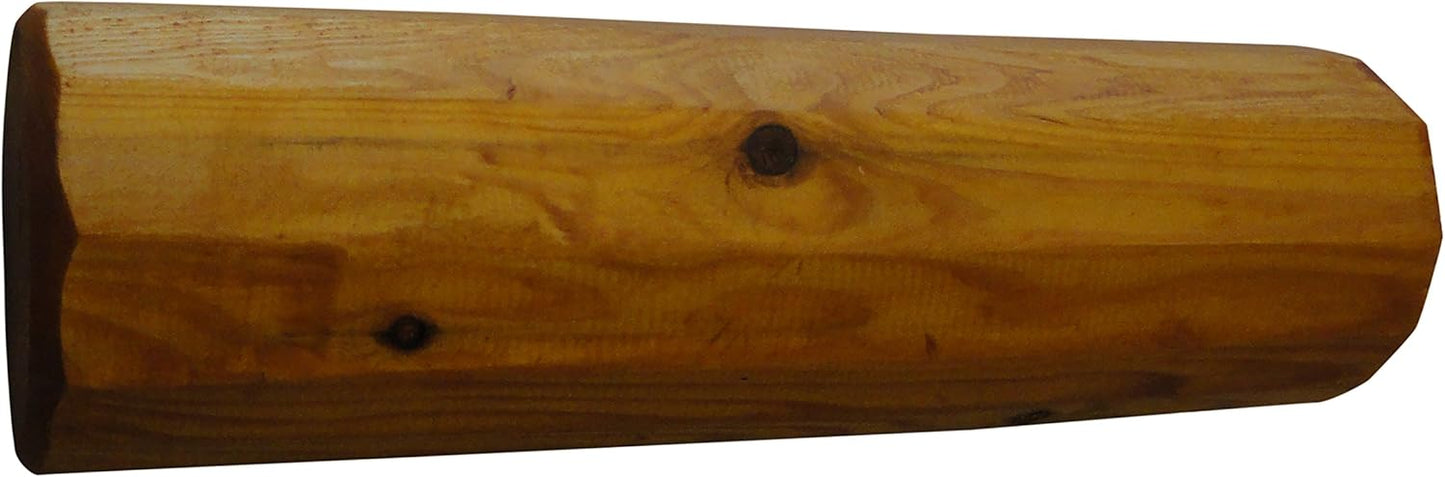 17-Pair Freestanding Skis + Snowboard Log Rack, Standing Shorter Ski Storage Racks, Snowboard Sports Organizer, Ski Poles Garage Sports Equipment Organizer, Rack for Snowboards - Natural