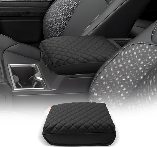 CDEFG for 2024 2025 Toyota Tacoma Center Console Cover Armrest Box Cover for Tacoma (SR, SR5, TRD PreRunner, TRD Sport, TRD Off-Road, Limited) Accessories Console Arm Rest Protector