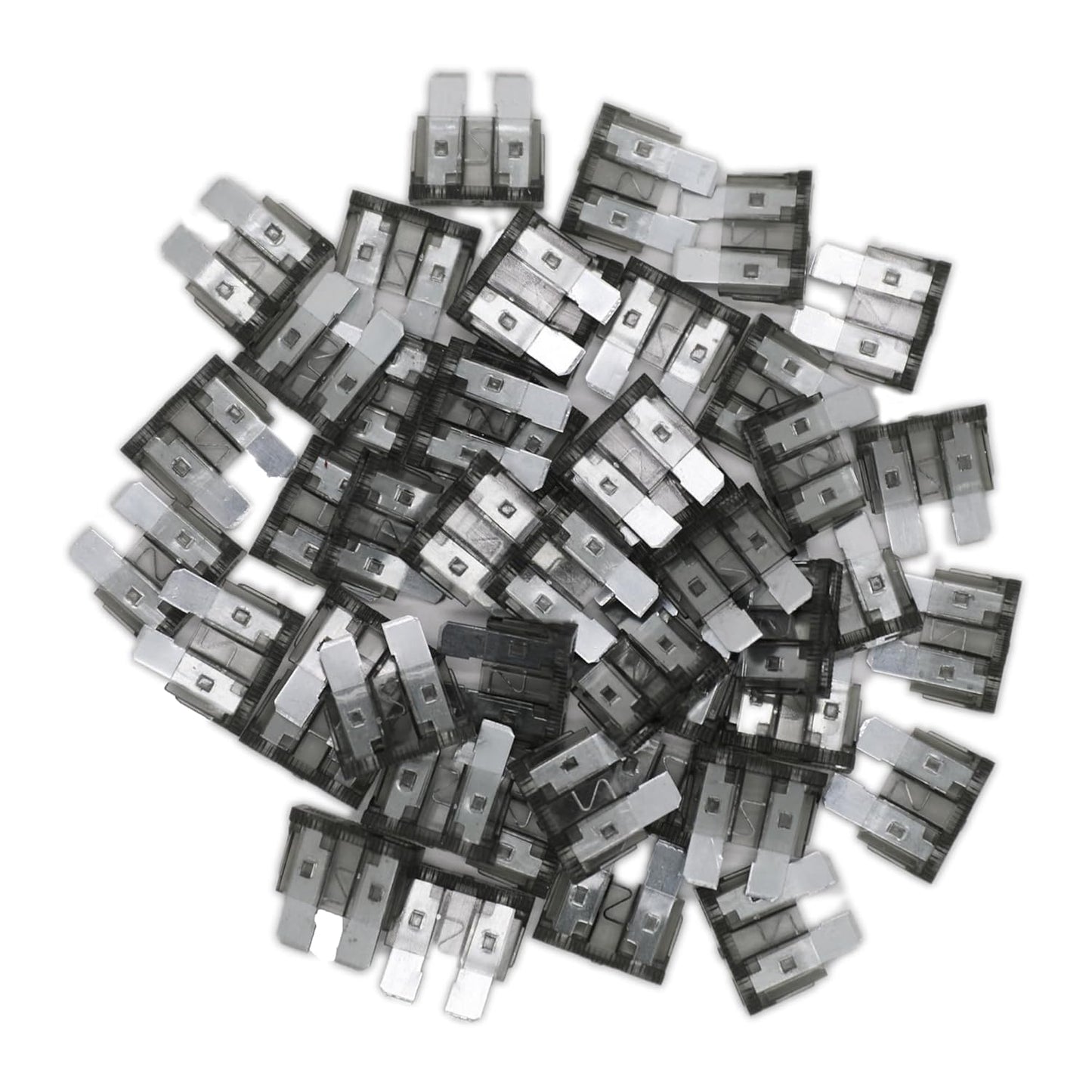 (80Pcs) 2 Amp Standard Fuse, 2A Car Blade Fuses for Car/RV/Truck/SUV/Motorcycle/Boat