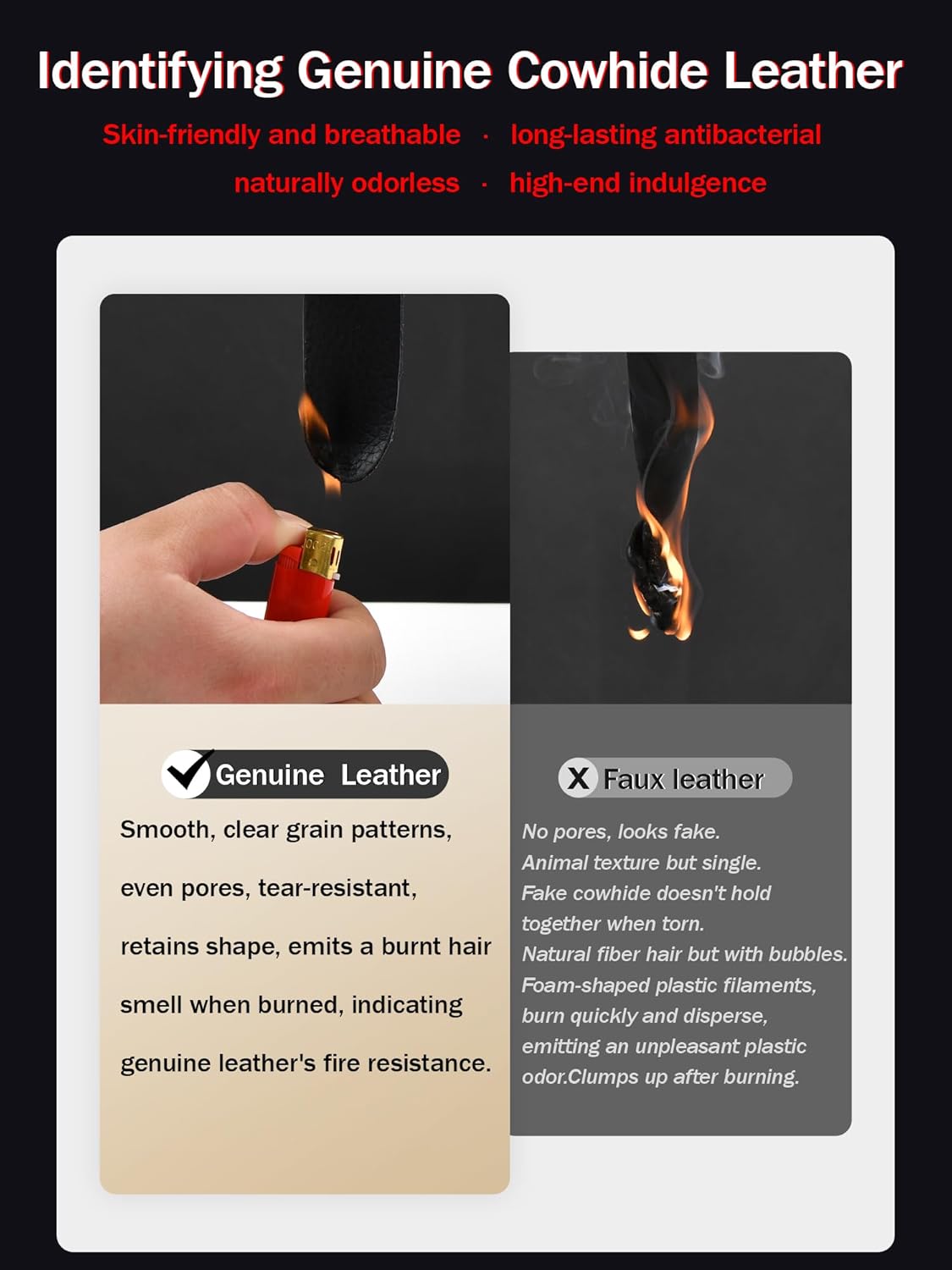 Car Center Console Cover pad Genuine Cowhide Leather,Black Armrest Box mat, Vehicle Arm Rest Cushion Protector,Memory Foam true cow Leather (sizeB 14 x 8 x 2.2 inch(midsize cars and SUVs)