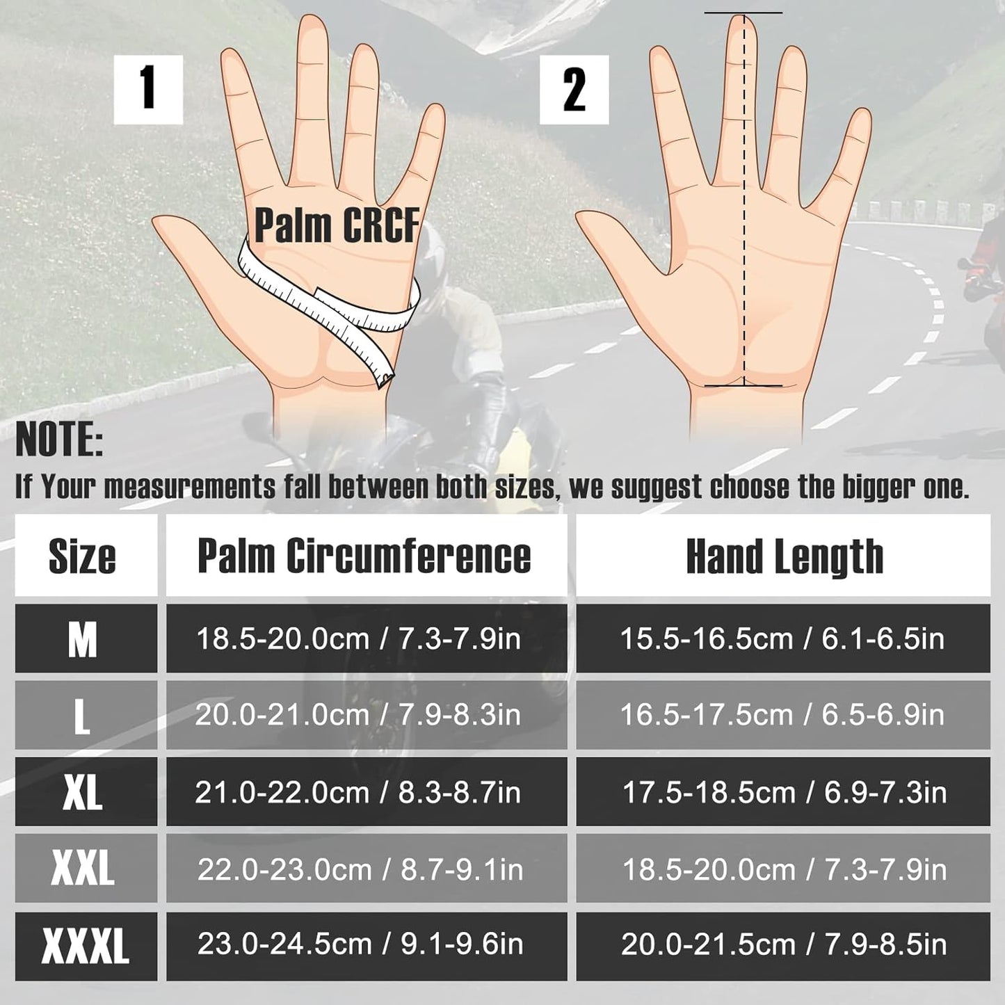 COFIT Motorcycle Gloves Breathable, Touchscreen Motorbike Gloves Anti-Slip with Good Grip Hard Knuckles Protection for Men Women Motocross, BMX ATV MTB Cycling, Road Racing - Black XXXL