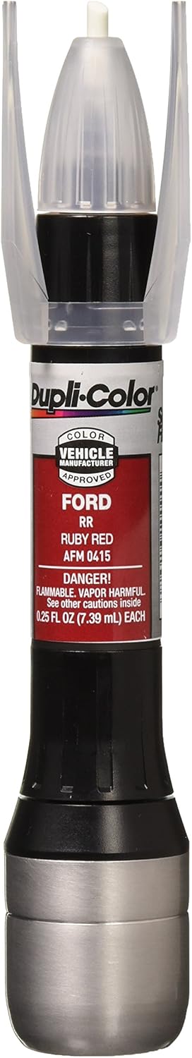 Dupli-Color EAFM04150 Scratch Fix All-In-1 Exact-Match Automotive Touch-Up Paint – Ford Ruby Red – 0.25 oz. Paint Pen