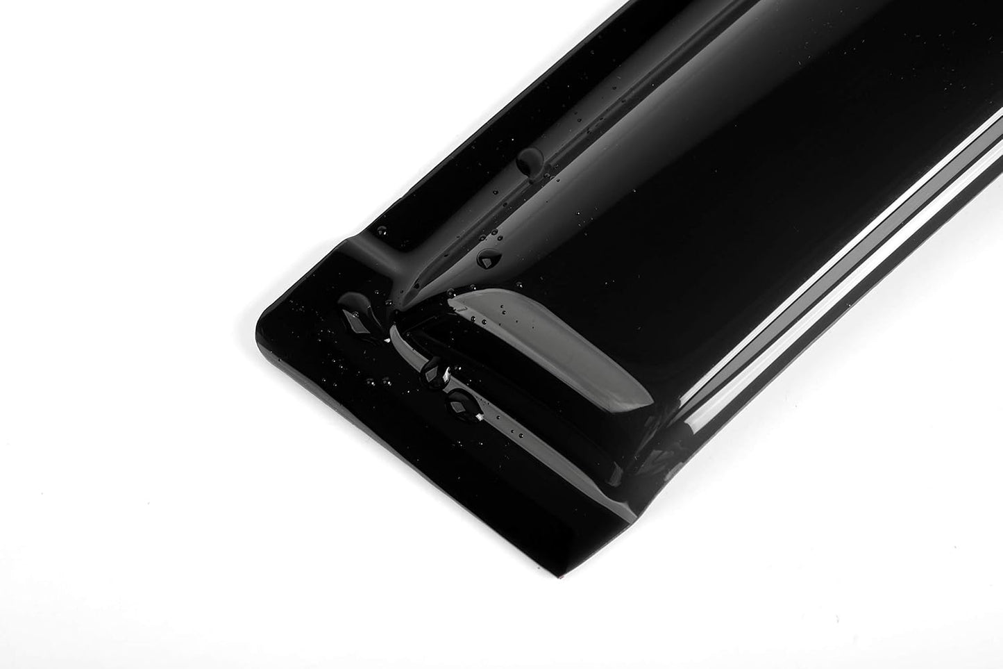 94304 Side Window Wind Deflector, 4pcs Outside Mount Tape-On Nice Rain Guards Set, Window Visor fit for 2000-2006 Chevy Tahoe & GMC Yukon, 2002-2006 Cadillac Escalade Base Only