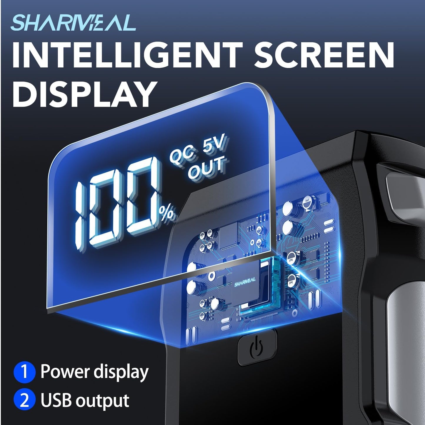 Jump Starter 4000A, 12V Car Battery Jump Starter with USB Quick Charge (Up to 10.0L Gas or 8.0L Diesel Engine), Battery Booster with 3 Modes Flashlight and Jumper Cable