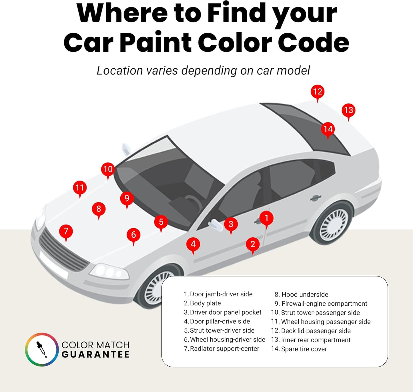 TouchUpDirect 4Y6 Bronze Age Compatible with Toyota Exact Match Touch Up Paint Brush - Essential Kit