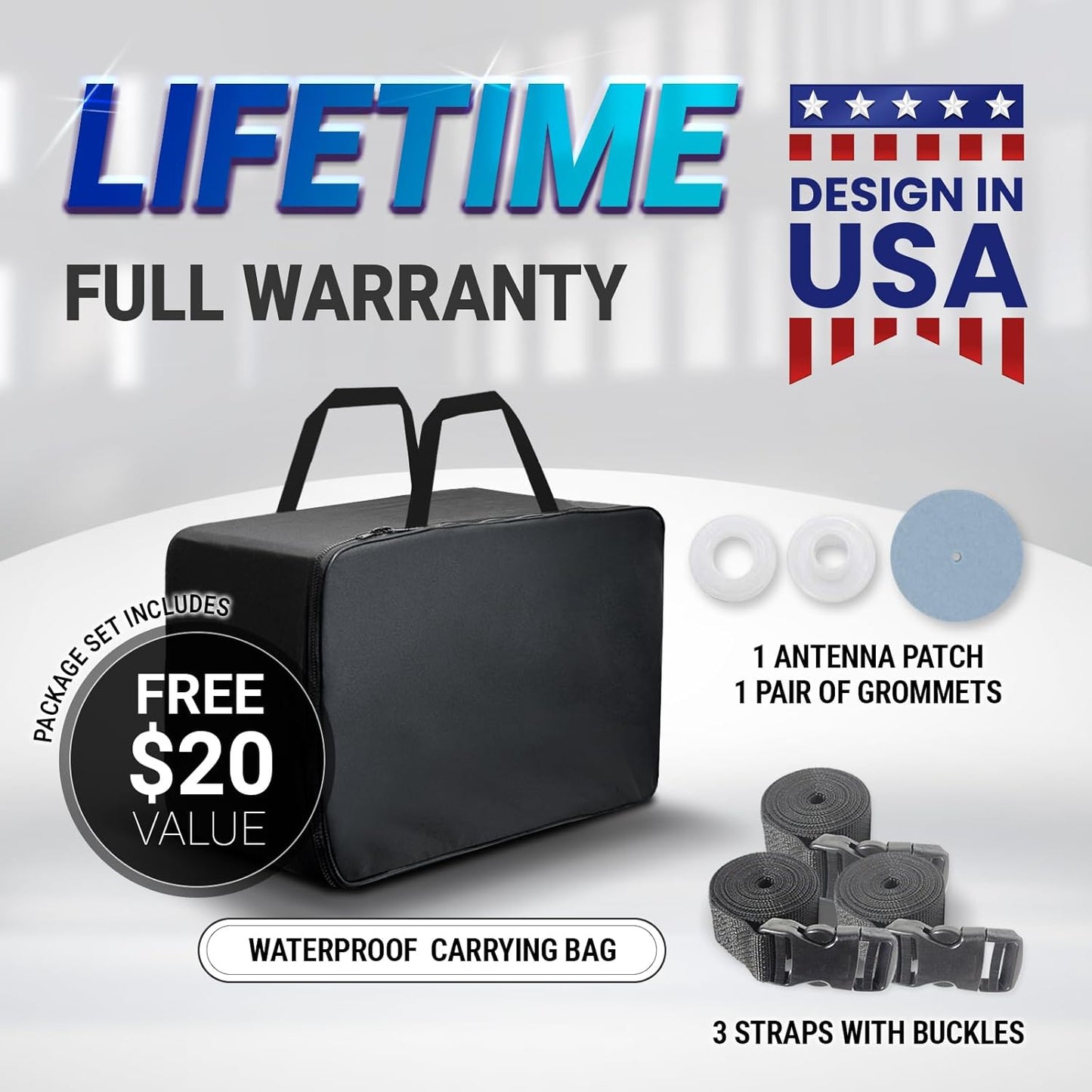 iCarCover Custom SUV Cover for Pontiac Trans AM (1998-2002) Waterproof All-Weather Rain Snow UV Sun Protector Full Exterior Indoor Outdoor Car Cover (Stripe - Black/Gray)