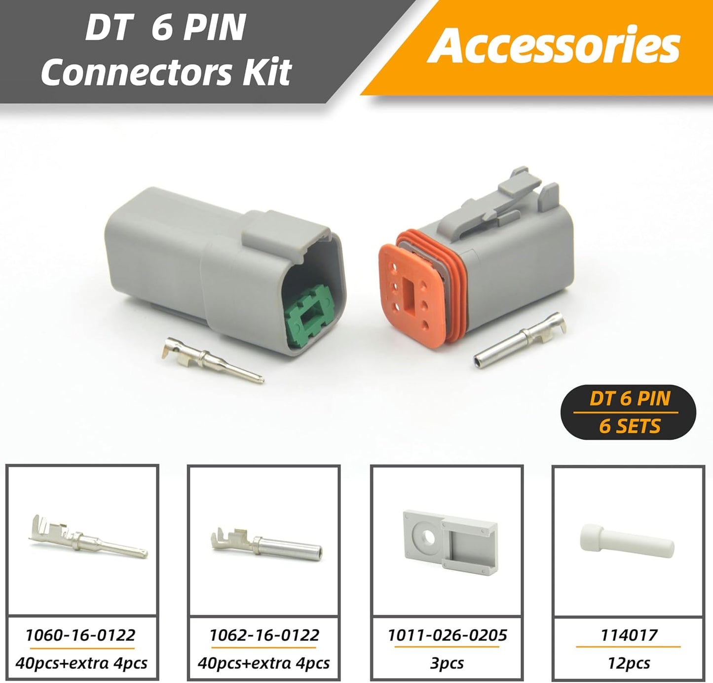 DT Kit for Car Motorcycle Boat (6PIN 6SET)