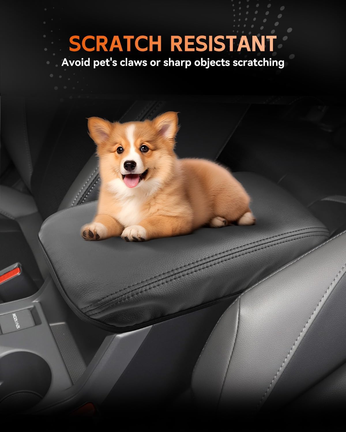 CDEFG for Subaru Crosstrek 2024-2025 Center Console Cover Armrest Box Cover for Crosstrek (Premium, Sport, Limited, Wilderness) 2024 2025 Accessories Console Arm Rest Protector