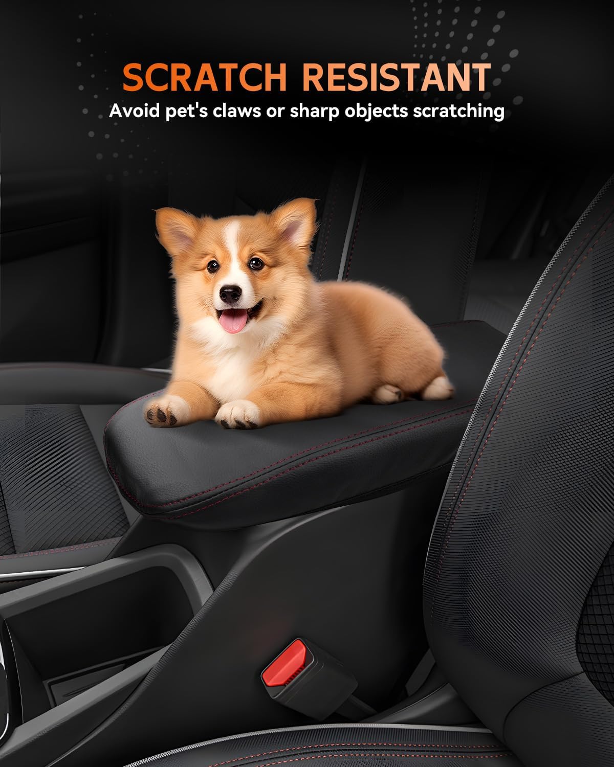 CDEFG for Chevrolet Trailblazer 2021-2025 2026 Center Console Cover Armrest Box Cover for Chevy Trailblazer (LS, LT, Activ, RS) 2021 2022 2023 2024 2025 2026 Accessories Arm Rest Protector