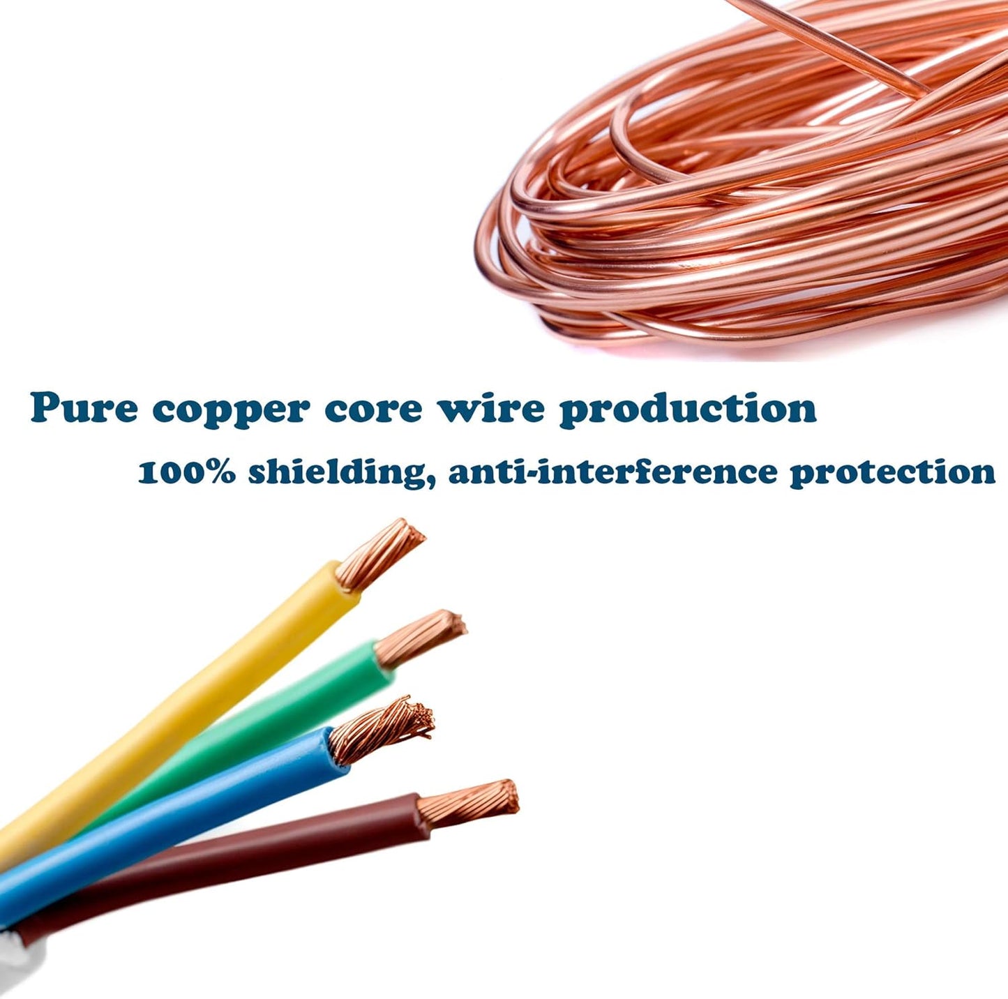 (50FT/15m) Car Video Systems,Backup Camera Cable,Backup Camera Extension CableShock Extension， AV Extension CableCCTV Rear View Camera，Car Video Extension Cable，Car Backup Monitoring System