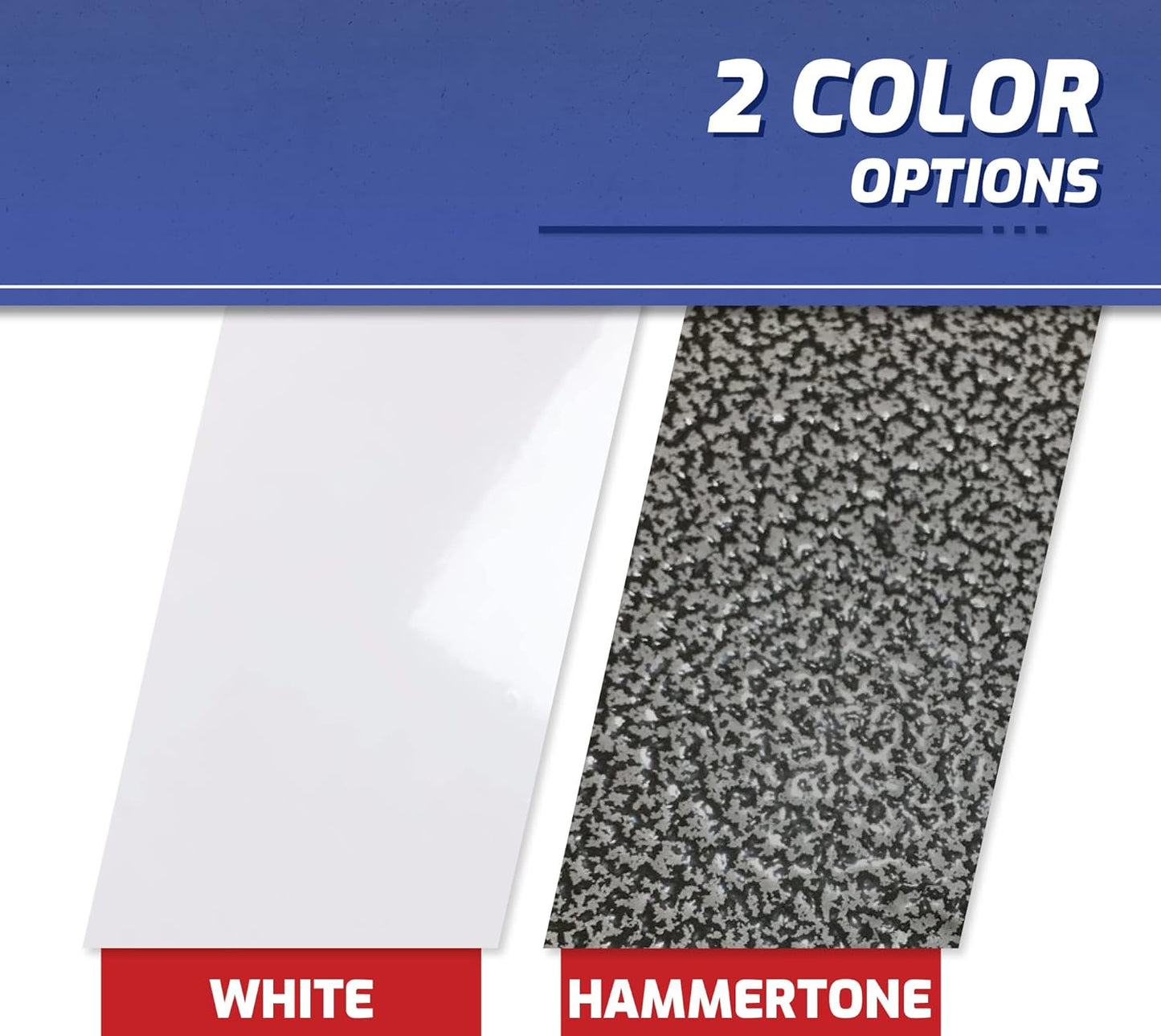 SafeRacks Overhead Garage Storage Rack, Heavy Duty Racks for Garage w/ 600 lb Capacity, Easy Garage Storage Adjustable Storage Rack Ceiling Mount Storage for Garage 4x8 White, 24"-45" (2 Pack)