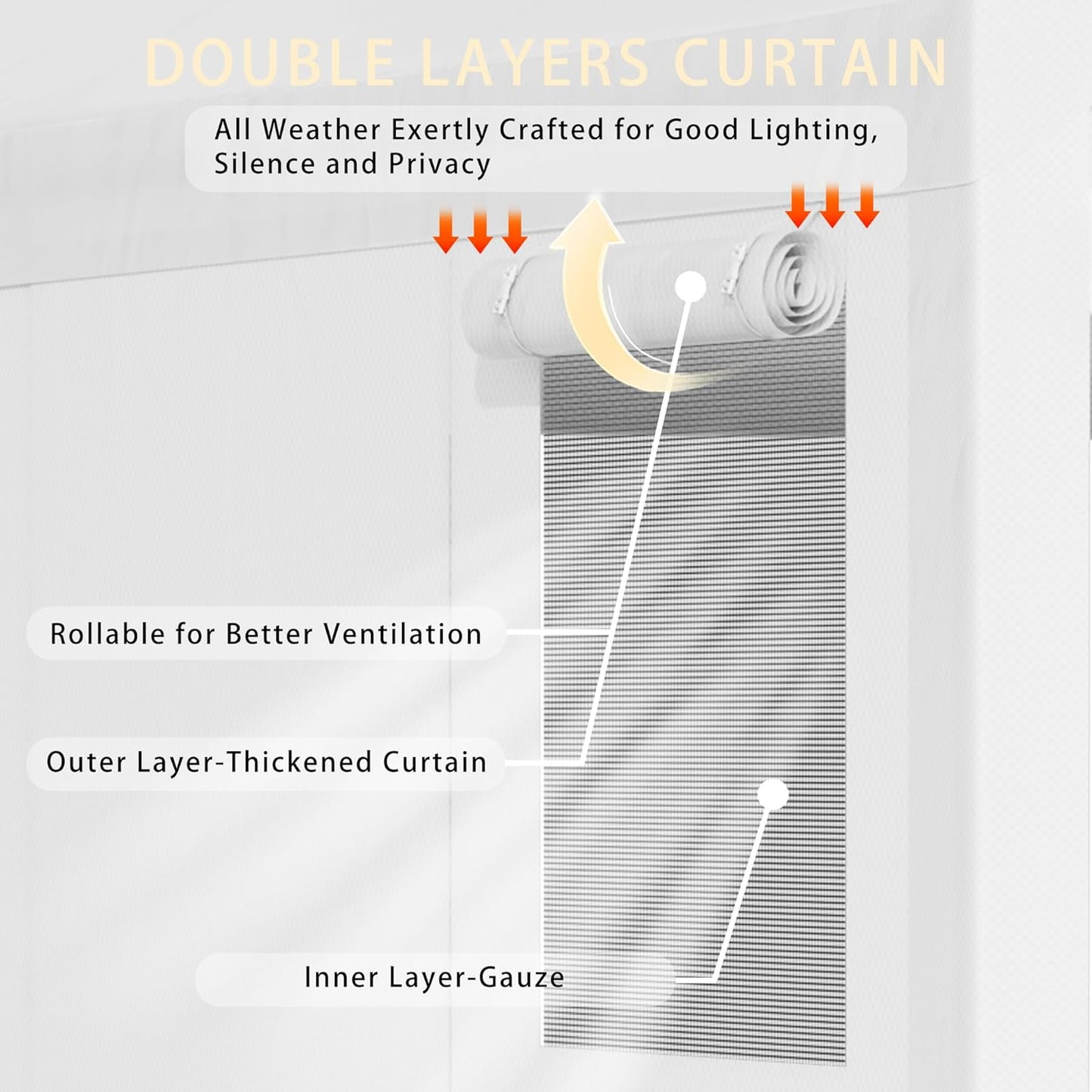 Walsunny Carport, 12x20ft Heavy Duty Carport Canopy with Roll-up Windows, Portable Garage with Removable Sidewalls & Doors, Car Canopy with All-Season Tarp for Car, Truck, Boat