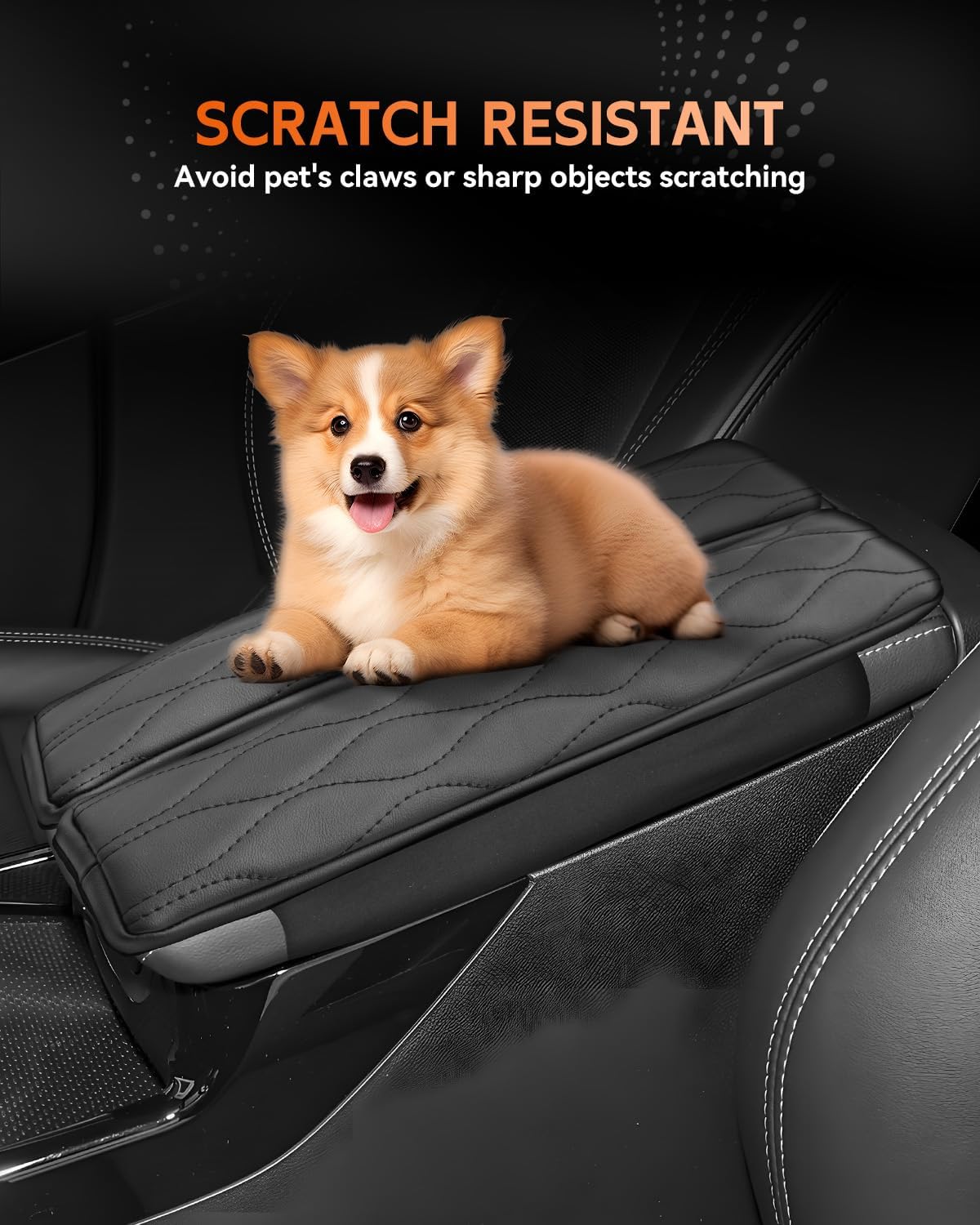 CDEFG for 2021-2025 Buick Envision S Center Console Cover Armrest Box Cover for Envision S (Preferred, Sport Touring, Avenir) 2021 2022 2023 2024 2025 Accessories Console Arm Rest Protector