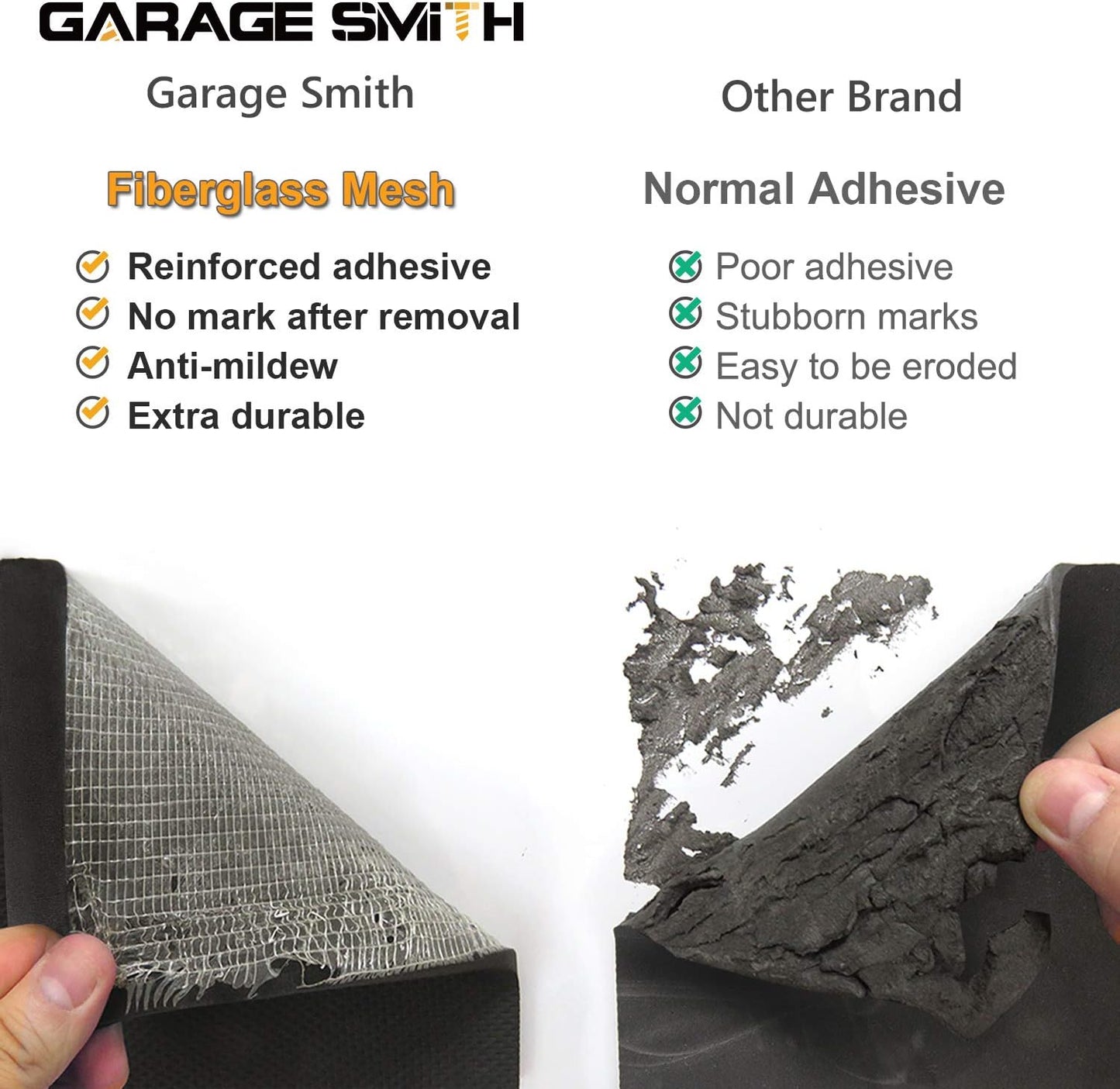 Garage Smith GWP04 Garage Wall Protector Car Door Protectors, Designed in Germany (4-Pack)