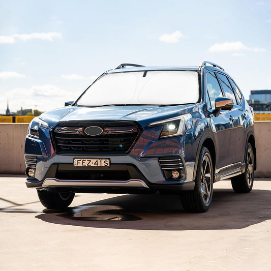 Sun Shade for Forester Windshield Sunshades for Forester 2019-2022 2023 2024 2025 Windshield Cover Front Window Shields Car Interior Accessories Upgrade Sun Visor Protector Blocks UV Rays