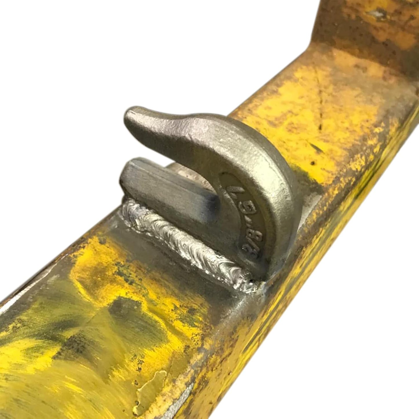 3/8 inch Weld On Grab Hooks,6PCS Heavy Duty Clevis Grab Chain Hook, G70 Tractor Bucket Hooks Great for Car, Truck, Tractors, Loader Bucket Forklift Trailer