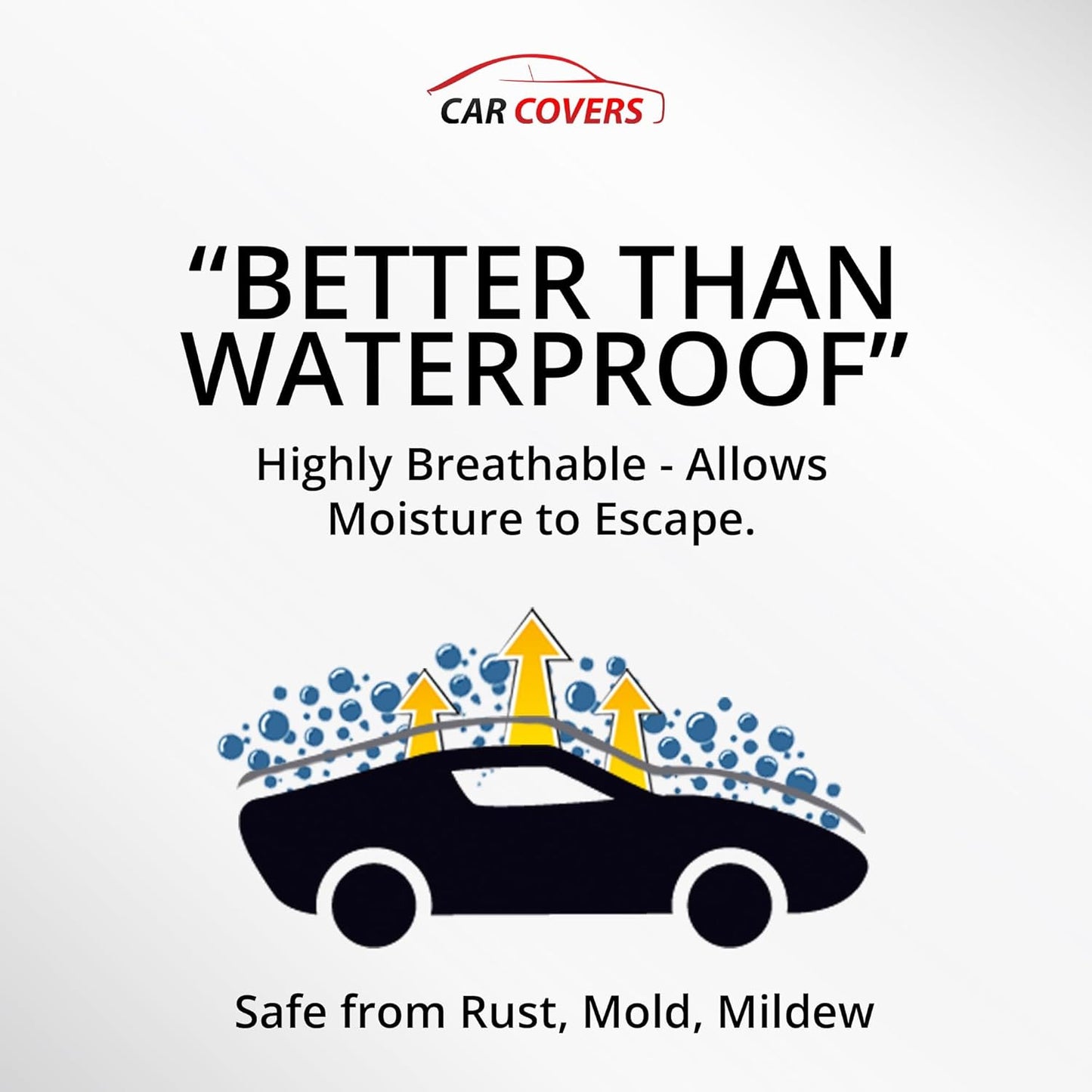 CarCovers Weatherproof SUV Cover & Warranty Compatible with Ford 2021-2024 Bronco Sport- Outdoor Cover Theft Cable Lock SUV Accessories Better Than Waterproof