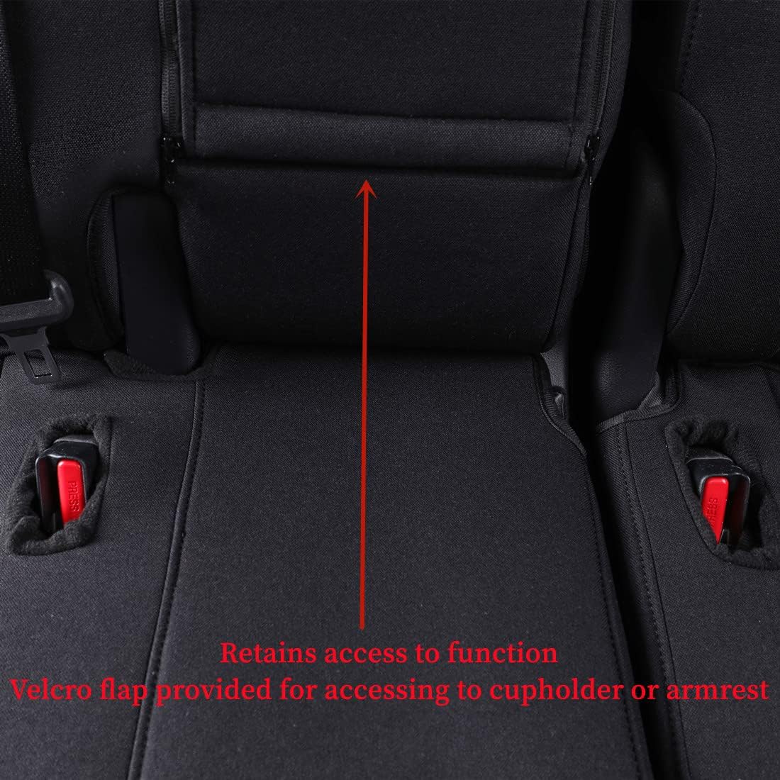 coverdream Custom Seat Covers Compatible with Select Toyota Camry Hybrid 2012 2013 2014 2015 2016 2017 Models (Black,Full Set)