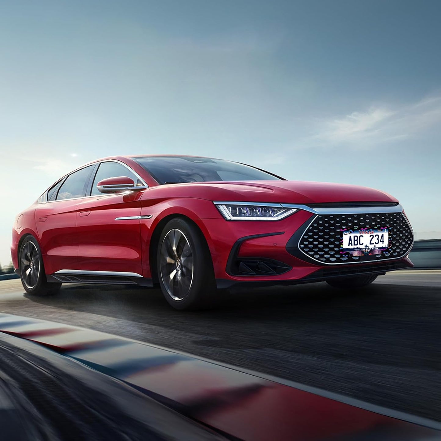 Bat License Plate Frame Funny Gothic License Plate Frames Stainless Steel Accessories Cars Decor with 2 Holes and Screws Reusable Fits Standard Us Ca Vehicles License Plate Holder 12.2 X 6 Inch