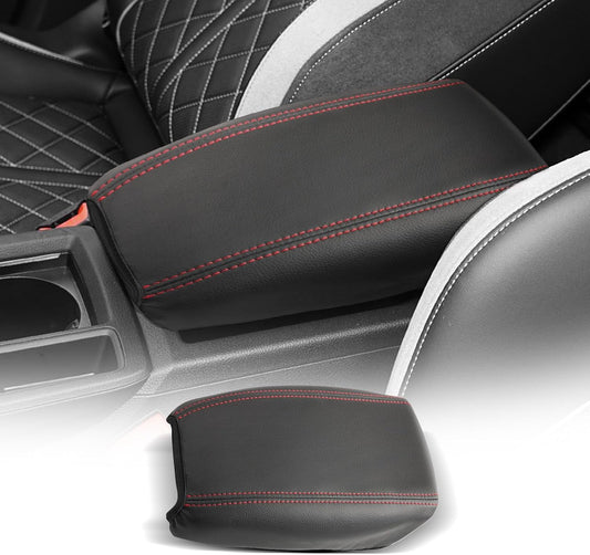 CDEFG for Audi Q3 2019-2025 Center Console Cover Armrest Cover for Q3 (Premium, Premium Plus) 2020 2021 2022 2023 2024 2025 Accessories Console armrest Protector