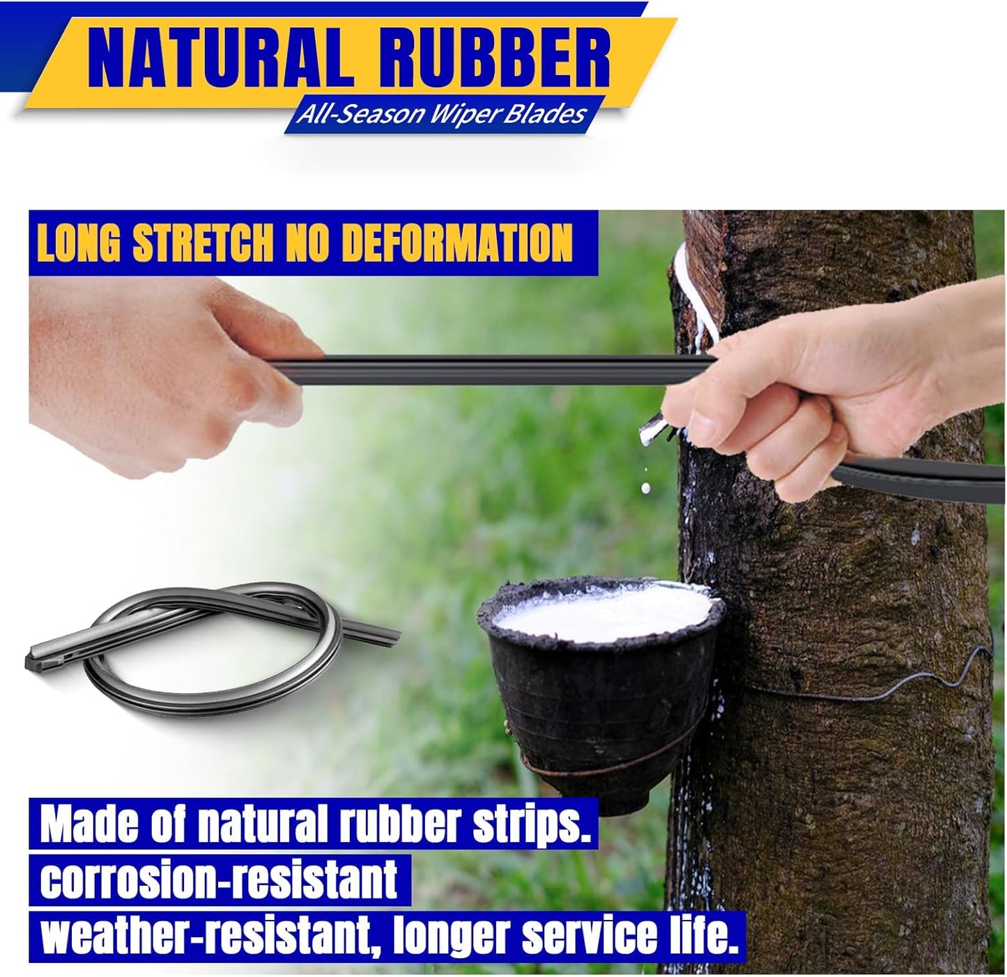 3 wipers Replacement for 2010-2015 Lexus RX450h/2010-2015 Lexus RX350, Windshield Wiper Blades Original Equipment Replacement - 26"/22"/16" (Set of 3) U/J HOOK