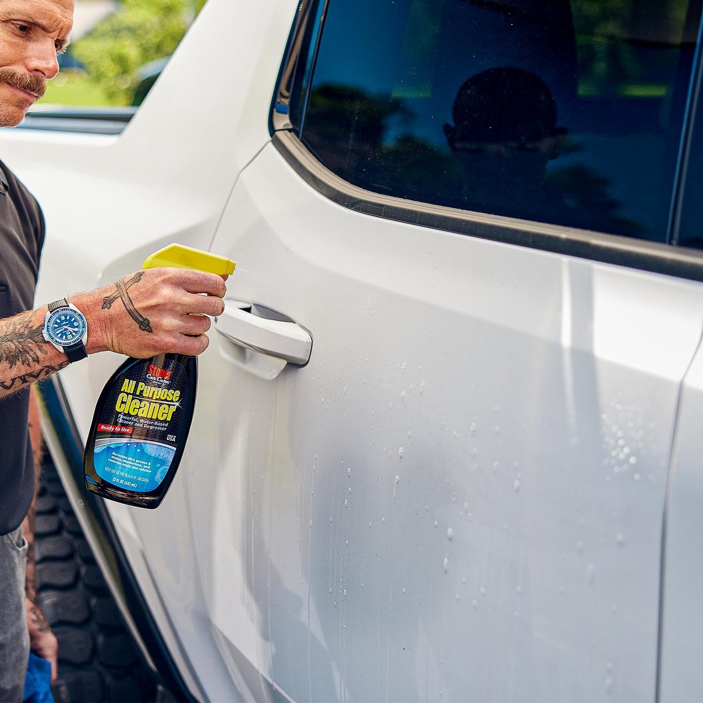 Stoner Car Care 92694-6PK All Purpose Cleaner Powerful Water-Based Cleaner and Degreaser, Easily Removes Dirt, Grease, Stains, and More, Multi-Purpose, Multi-Surface, Ready to Use, 22 Fl Oz, Pack of 6