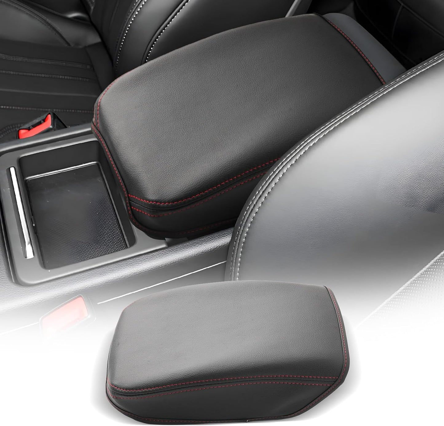 CDEFG for 2020-2025 Audi Q5 Center Console Cover Armrest Cover for Q5 2020 2021 2022 2023 2024 2025 Accessories Console Arm Rest Protector