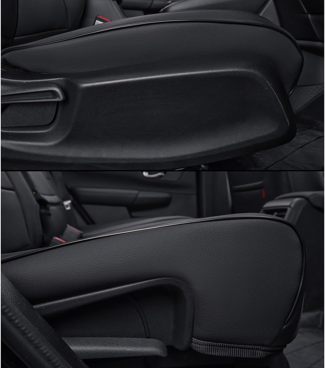 EKR Sportage Seat Covers Custom Fit for KIA Sportage Hybrid EX/SX Prestige & Plug-in Hybrid X-Line/X-Line Prestige 2023-2026 Leather Car Seat Cover Full Set-Faux Leather(Black)