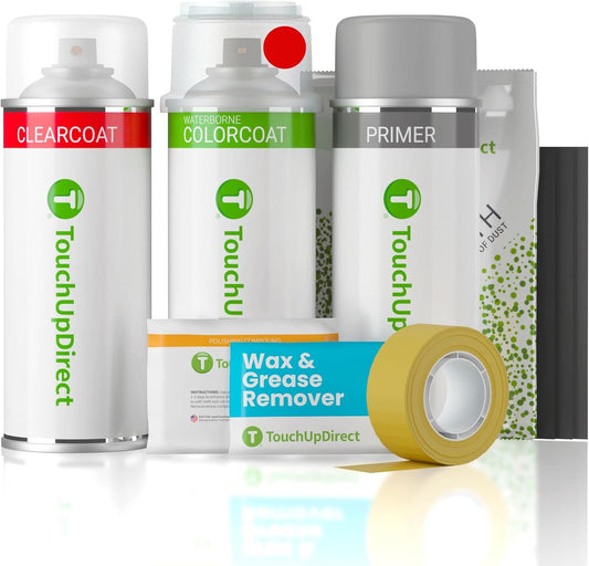 TouchUpDirect 3P0 Absolutely Red Compatible with Toyota Exact Match Touch Up Paint Aerosol - Platinum Kit