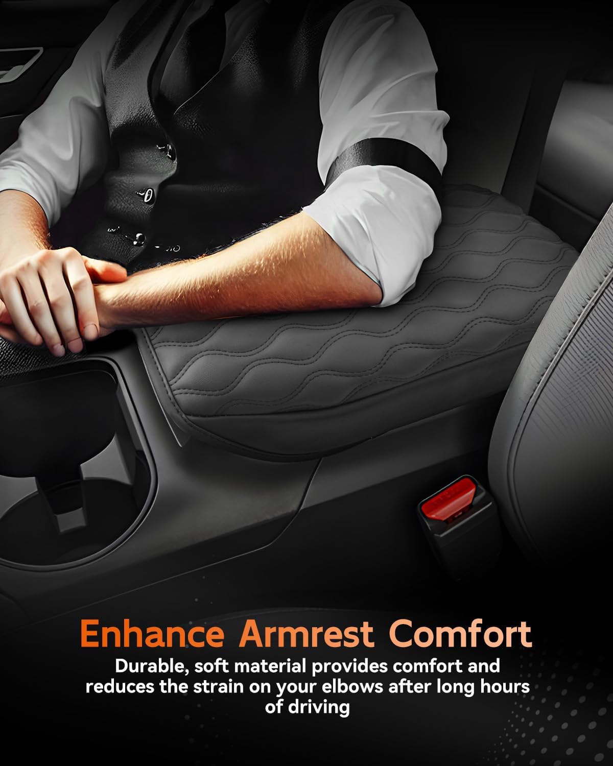 CDEFG for Subaru Legacy 2020-2025 Center Console Cover Armrest Box Cover for Legacy (Premium, Sport, Limited, Touring XT) 2020 2021 2022 2023 2024 2025 Accessories Console Arm Rest Protector