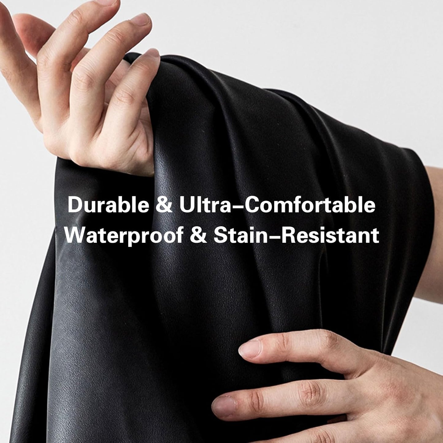 EKR Custom Fit Tacoma Front Car Seat Covers for Select Toyota Tacoma (Petrol & Hybrid) 2024 2025 Double cab SR,SR5,TRD Sport,TRD Off-Road,Limited - Front Row Only,Leather (Burgundy)