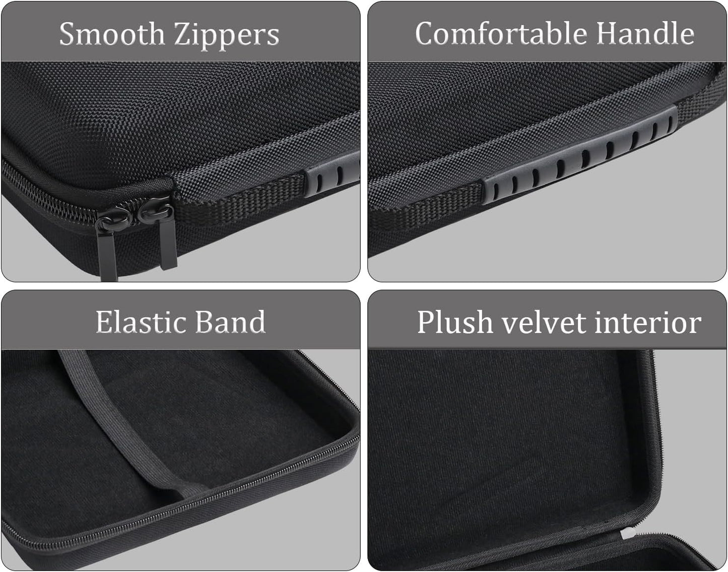 Hard Protective Travel Case Replacement, Compatible with L Shaped Cordless Car Vacuum