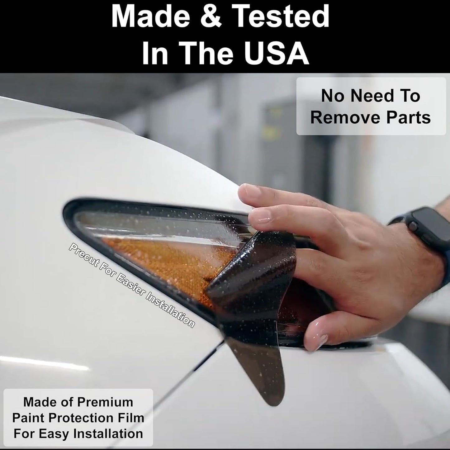 BOGAR TECH DESIGNS Full Headlight Taillight Tint Kit Compatible with Acura Integra 2023-2025, Dark Smoke