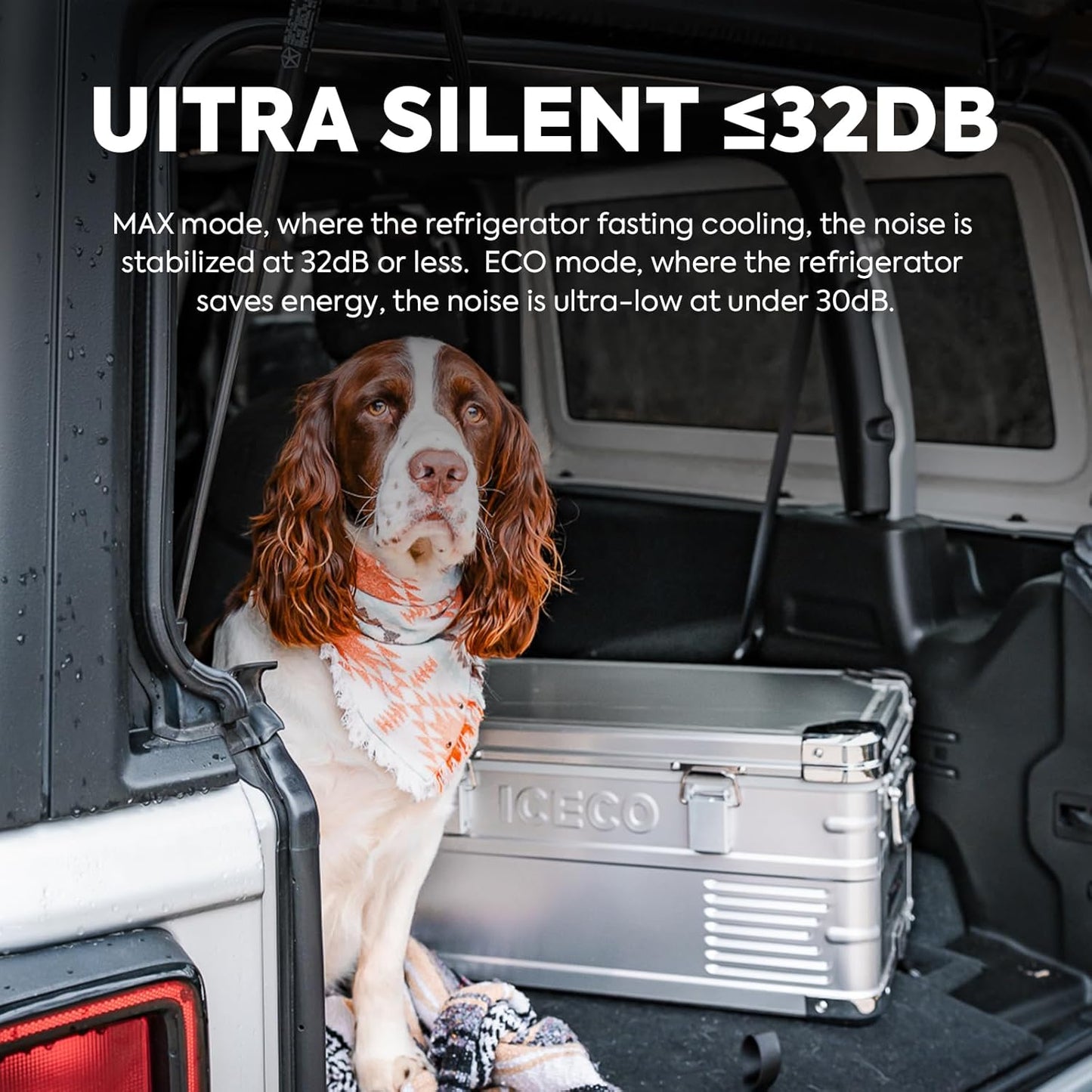 ICECO APL20 12 Volt Car Refrigerator, 21 Qts Light Duty Aluminum 12V Portable Fridge Freezer, Electric Cooler with SECOP Nano Compressor, -4℉~68℉, 12/24V DC, 100-240V AC for RV, Truck, Camping