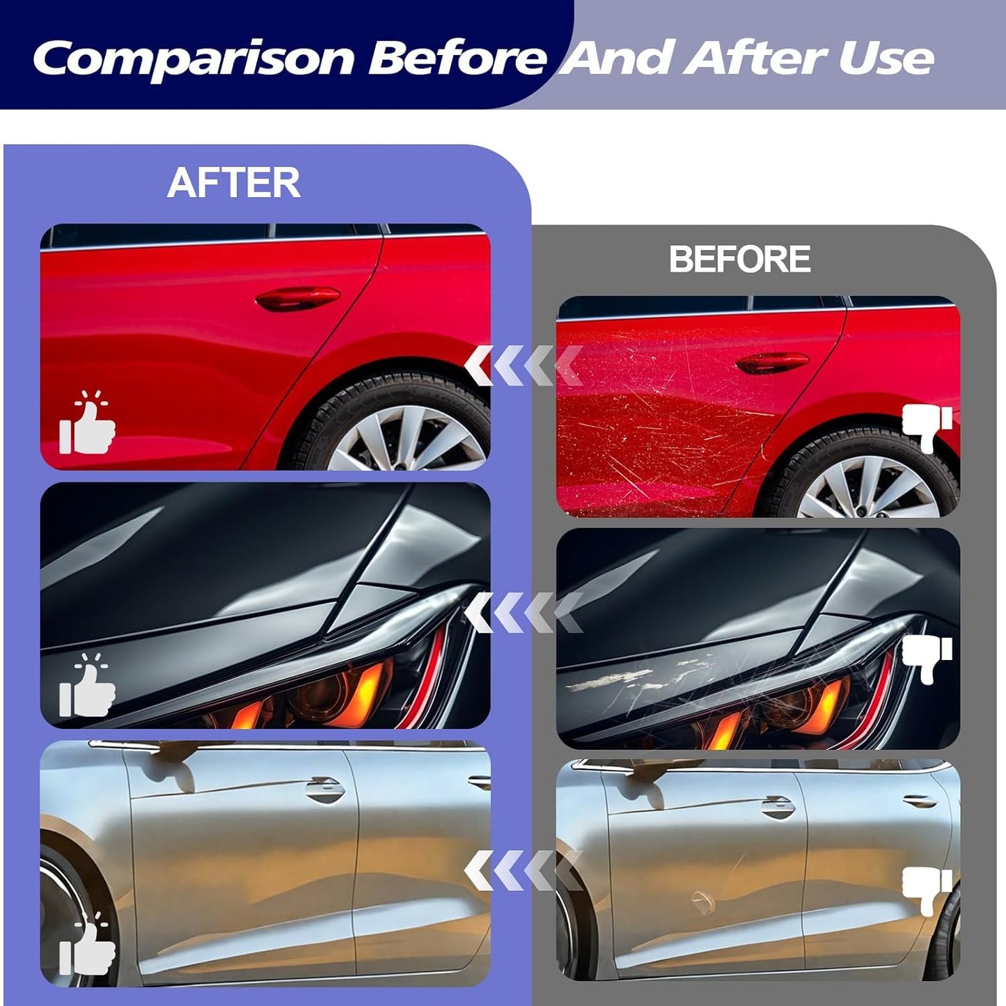 2025 New Car Scratch Remover for Vehicles, Car Paint Scratch Repair, Car Scratch Remover for Deep Scratches, Car Scratch Repair (1PCS)