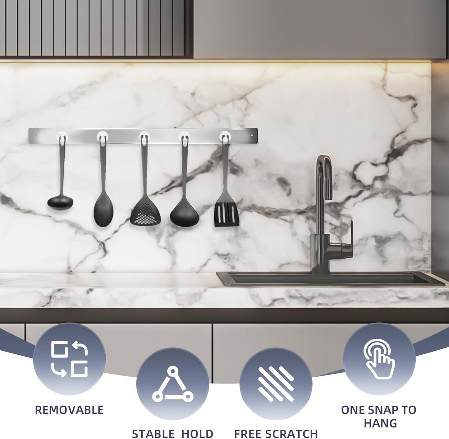 Neosmuk Magnetic Hooks, Cruise Ship Essentials, 40lb+ Heavy Duty Magnetic Hooks for Cruise Cabins, Refrigerator, Grill, Hanging, and Travel | Extra Strong Must-Haves Magnet Hook,White,Pack of 10