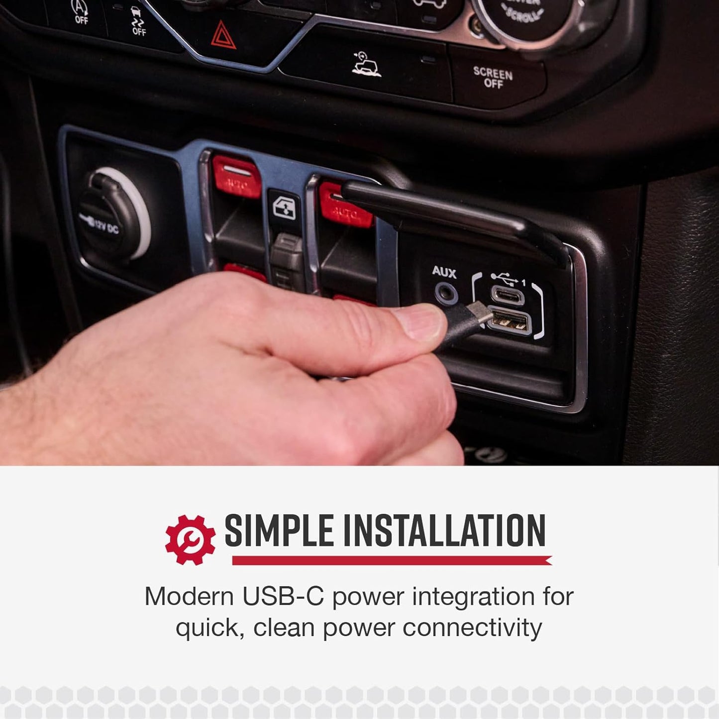 Cobra USB-C to Barrel Connector Radar Detector Power Cable Radar Detectors, Compatible RAD350 380 450 480i 700i and Suitable for Radar Detector Windshield Mount