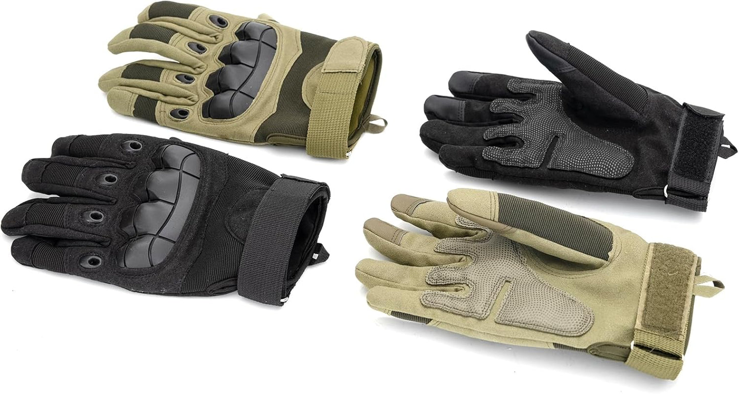 Touchscreen Tactical Gloves for Outdoor Protection Gloves, Cycling, Motorcycle Riding, Rock Climbing