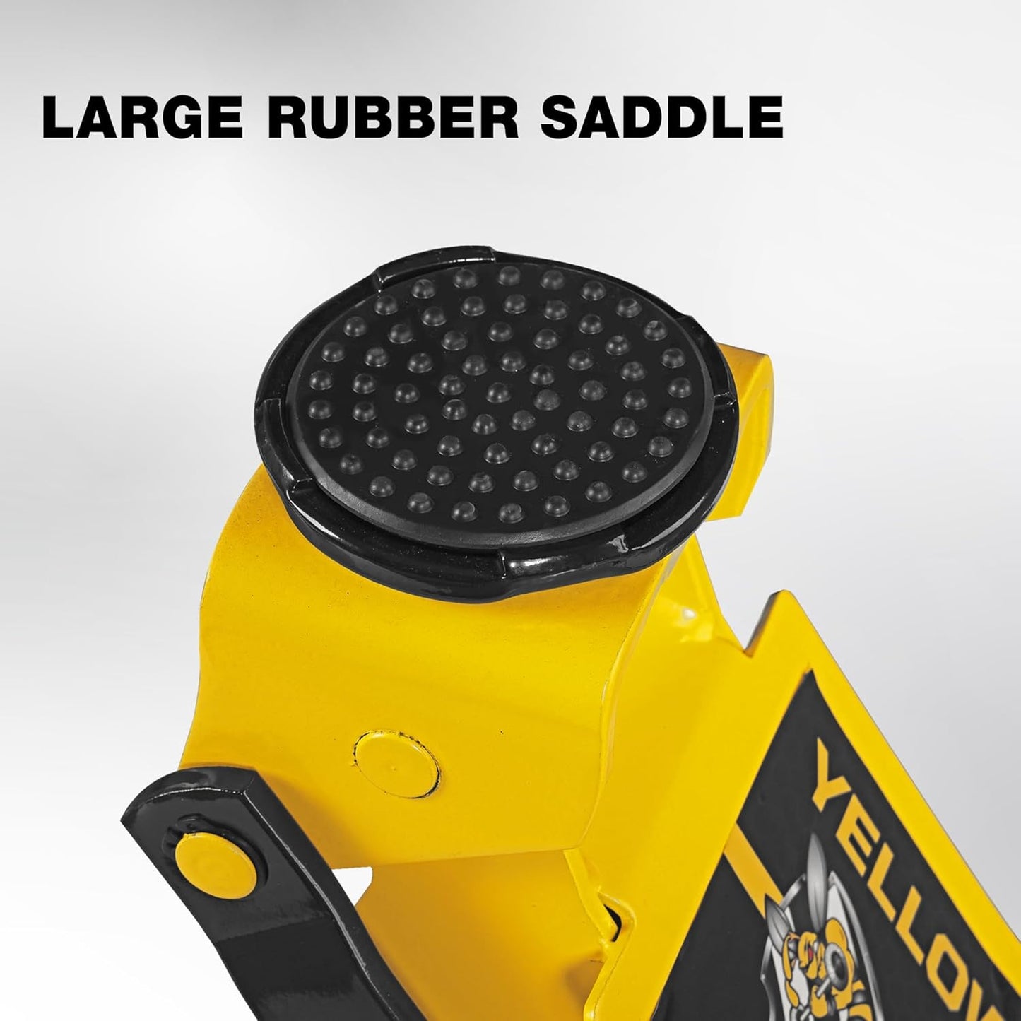 YELLOW JACKET Low Profile Floor Jack with Dual Pumps Quickly Lift Hydraulic Car Jack with Pad, 4 Ton (8,800 lb) Capacity